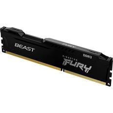 Kingston 4 GB - DDR3 RAM minne Kingston Fury Beast Black DDR3 1866MHz 4GB (KF318C10BB/4)