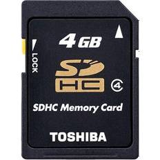 Toshiba Minnekort & minnepenner Toshiba SDHC 4GB Class 4