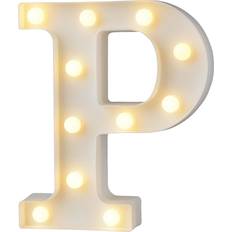 Party King Letter P with LED Lighting