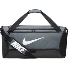 Gray Duffel Bags & Sport Bags Nike Brasília 9.5 Training Bag - Iron Grey/Black/White