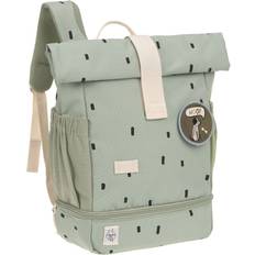 Kinderwagenzubehör Lässig Mini Rolltop Backpack Happy Print S Light Olive