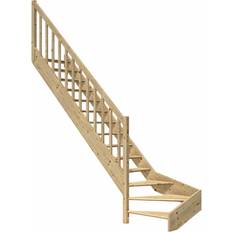 Treppen & Geländer Dolle raumspartreppe holztreppe fichte geländer gewendelt oder gerade