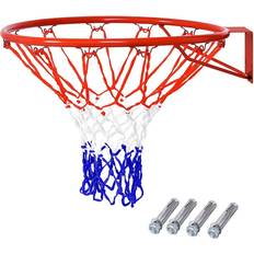 Basketballkörbe Costway Ø 45 cm Basketballring mit Netz