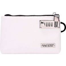 Gaming Bags & Cases Vaultz Locking Accessories Pouch, 5x8 Inches, White VZ03988