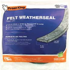 Insulation Strips Frost King Thermwell, 2 pack, 3/16", 17' multi-purpose felt weather-strip