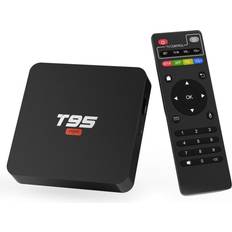 Media Players Turewell Android 10.0 smart tv box 2gb ram 16gb rom h3 quad-core 2.4ghz wifi 3d 4k h.265