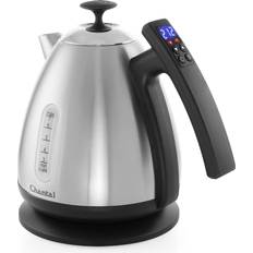 Brushed stainless steel kettle Chantal Vincent Temperature Control