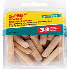Wolfcraft Hand Tools Wolfcraft Fluted Hardwood Pin 5/16 X 1-1/2 L 1 pk Natural