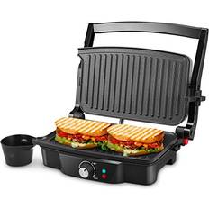 Sandwich Toasters Panini maker 4 slice panini press grill sandwich maker nonstick coated plates