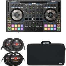 Reloop DJ Mixers Reloop Mixon 8 Pro 4-Channel Professional Hybrid Sturdy Build DJ Controller