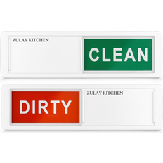Freestanding Dishwashers Zulay Kitchen Clean Magnet Sign White