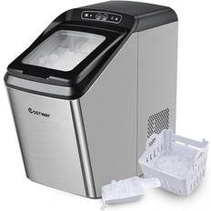 CROWNFUL Nugget Ice Maker Portable Countertop Machine, 26lbs Crunchy Pellet  Ice in 24H