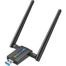 Wireless usb wifi adapter for pc: 1300mbps wifi usb, 802.11ac wifi adapter fo