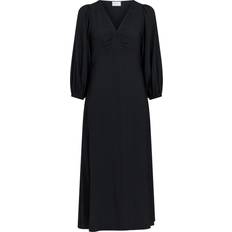 Kjoler Neo Noir Ilma Solid Dress - Black