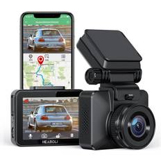Camcorders 4k dash cam built-in wi-fi uhd2160p discreet car dashboard camera recorder wi