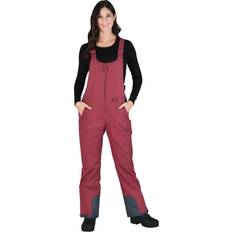 Arctix Work Clothes Arctix Women's Essential Insulated Bib Overalls, Crimson