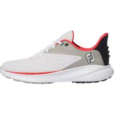 Schwarz Golfschuhe FootJoy Men's Flex XP Golf Shoes, 11.5, White/Black/Red White/Black/Red