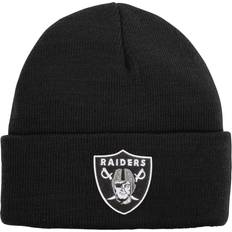 Outerstuff Beanies Outerstuff Youth Black Las Vegas Raiders Basic Cuffed Knit Hat