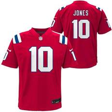 Nike Mac Jones Red New England Patriots Game Jersey
