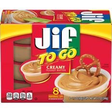 Sweet & Savory Spreads Jif To Go Creamy Peanut Butter 1.5oz 8