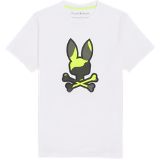 Psycho Bunny Clothing Psycho Bunny Men's Plano Camo Print Graphic Tee - White