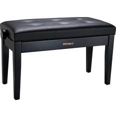 Roland Stools & Benches Roland Rpb-D300bk Duet Piano Bench With Cushioned Seat Satin Black