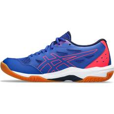 Volleyball Shoes Asics Women's Gel-Rocket Volleyball Shoes, 9.5, Blue/White