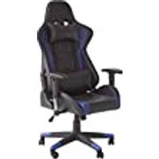 X-Rocker bravo pc office blauer und schwarzer gaming-stuhl