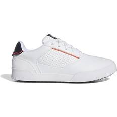 Adidas Men Golf Shoes adidas Men's Retrocross Spikeless Golf Shoes White/Collegiate Navy