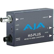 Aja Hi5-Plus, Aktiv, Grå 2048 x 1080, 525i, 625i, 720p, 1080i, 1080p, BNC, HDMI RCA