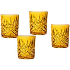 Beige Glasses Godinger Dublin Acrylic Double Old-Fashioned Whiskey Glass