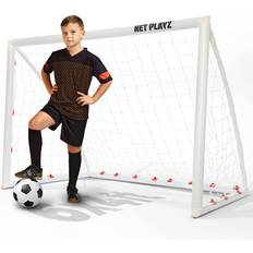 Soccer Goals on sale Net Playz 6-Foot Backyard Soccer Goal, White