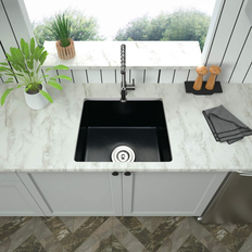 Quartz Single Bowl Undermount Kitchen Sink