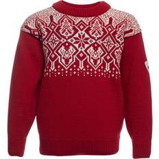 Red Knitted Sweaters Children's Clothing Dale of Norway Children's Winterland Merino Wool Jumper - Red