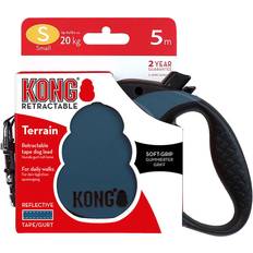 Kong Blue Terrain Retractable Leash for Dogs Up To 45