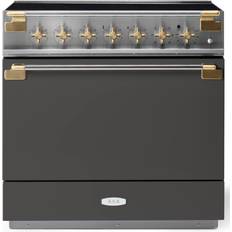 Gas Ranges Aga AEL361INAB Elise Free Standing Induction White