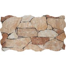 Floor Mosaic Tiles Merola Tile "Merola Tile Masia Andorra 10"" 19"" Ceramic Stone Look Wall Tile Ceramic 0.38 D