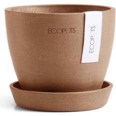 Ecopots Pots & Planters Ecopots Antwerp Modern Flower Planter with Saucer