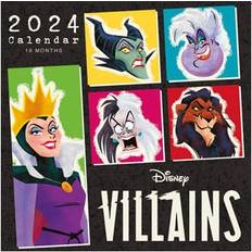Veggkalendere Pyramid Disney Villains Kalender 2024 Monatsplaner
