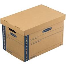 Cardboard Boxes Bankers Box FEL7710301 SmoothMove Maximum Strength Moving 8 Carton Kraft