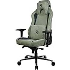 Arozzi Gaming Chairs Arozzi VERNAZZA Gaming-Stuhl, Textil Metall, Grün Forest Green Large