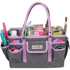 Purple Bag Accessories Everything Mary Craft Bag Organizer Tote Purple
