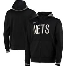 Nike Jackets & Sweaters Nike Brooklyn Nets Thermaflex Full Zip Hoodie Mens