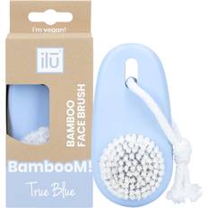 Blå Ansiktsbørster ilū Bamboom Face Brush True Blue