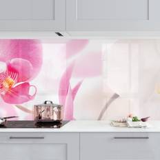 Spritzschutz Küchenrückwand Botanik Delicate Orchids Spritzschutz