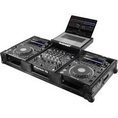 DJ Mixers Odyssey 810141 Industrial Board Glide Style DJ Case for 12 DJ Mixers and Two Pioneer CDJ-3000 DJ Multi Players