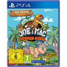 New Joe and Mac: Caveman Ninja - T-Rex Edition (PS4)
