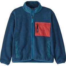 XXL Jakker Patagonia Kid's Synchilla Fleece Jacket - Tidepool Blue (65320)