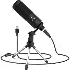 Travor Usb microphone metal condenser recording microphone for laptop mac or