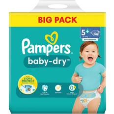 Pampers baby-dry größe 5 56 windeln, 12kg-17kg big pack